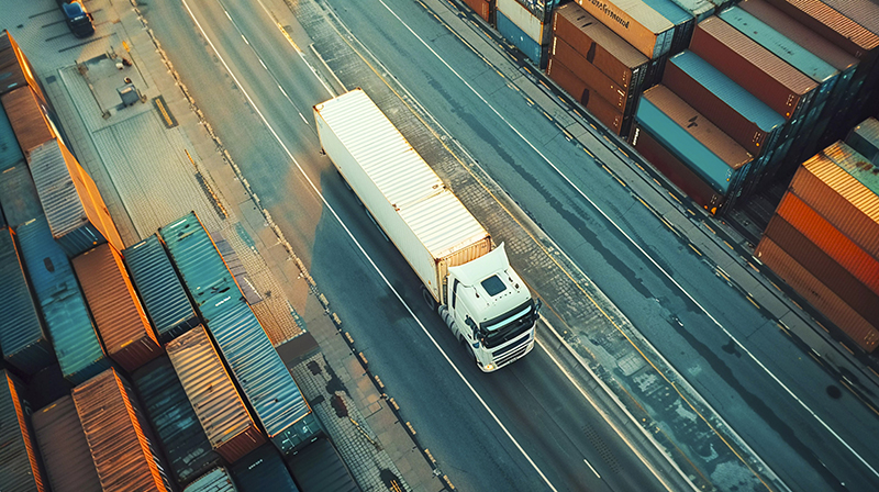 Intermodal logistics operation